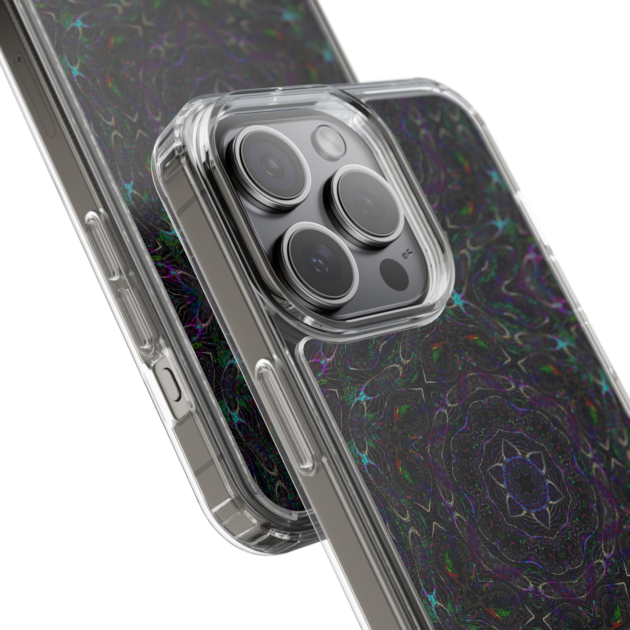 iPhone 15 Clear Case – P5 Kaleidoscopic No.32