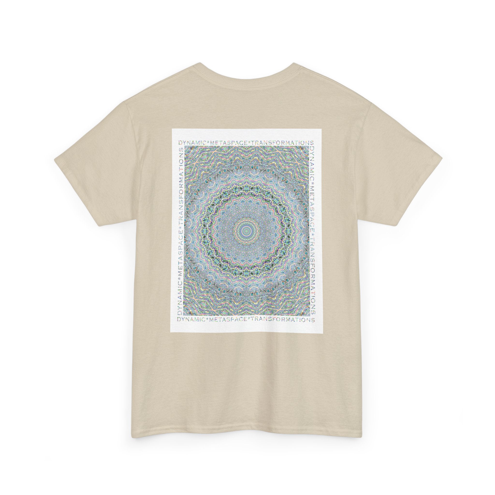 Unisex Heavy Cotton Tee (Back) - DMT Seer No.4