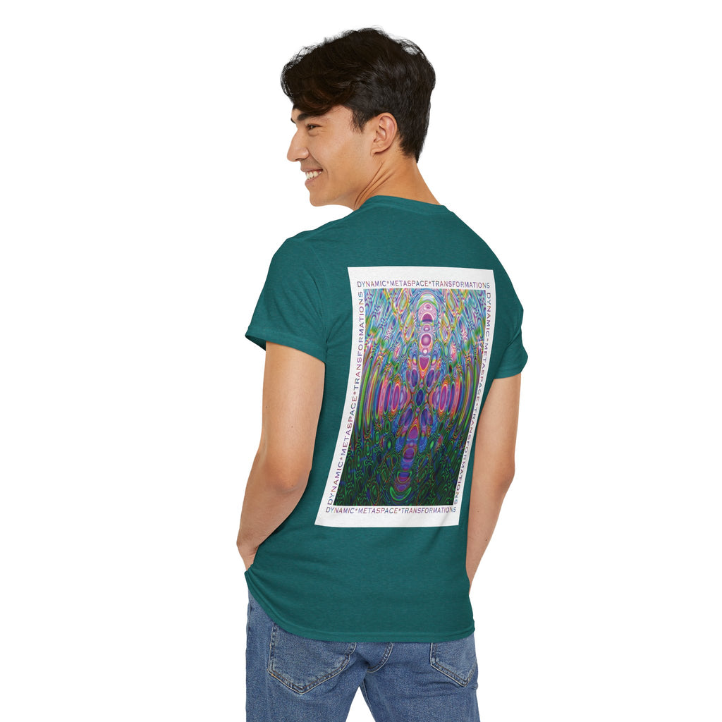 Unisex Heavy Cotton Tee (Back) - DMT Seer No.2
