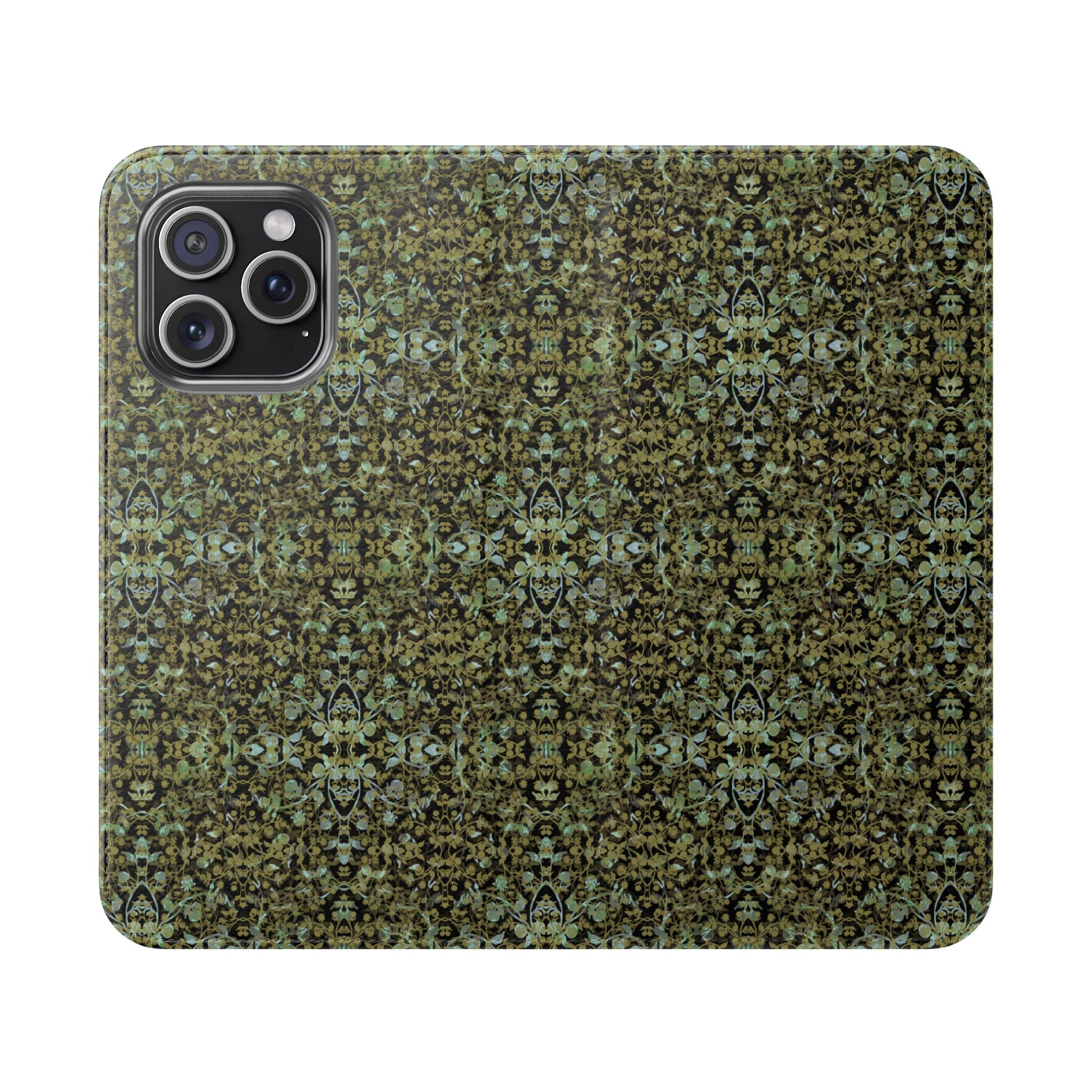 iPhone 15 Flip Case - Hidden Weave Series No.4