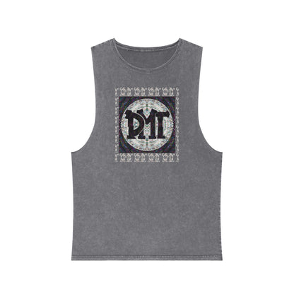 Unisex Stonewash Tank Top - DMT Scribe No.5