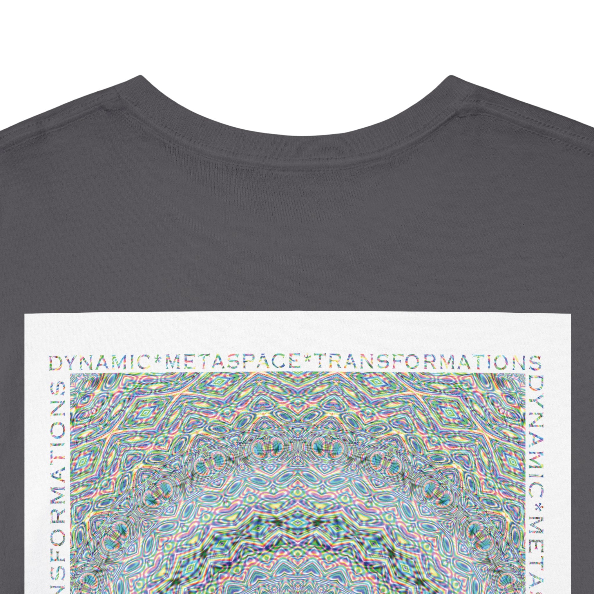 Unisex Heavy Cotton Tee (Back) - DMT Seer No.4