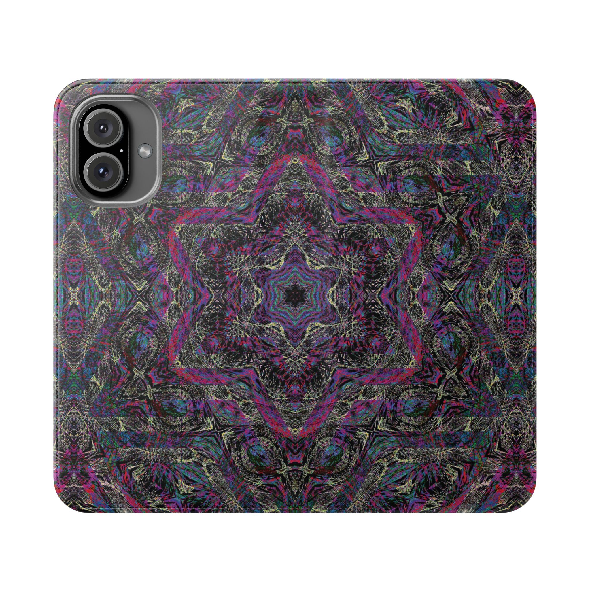 iPhone 16 Flip Case - P5 Kaleidoscopic No.33