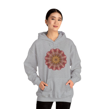 Unisex Heavy Blend™ Hooded Sweatshirt - Starflower Mandalas No.2
