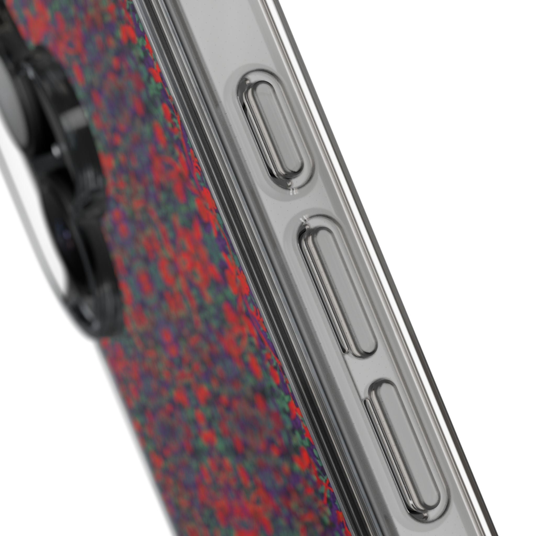 iPhone 16 Clear Case – Hidden Weave Series No.25