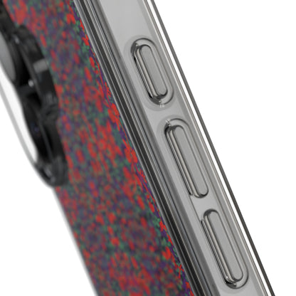 iPhone 16 Clear Case – Hidden Weave Series No.25