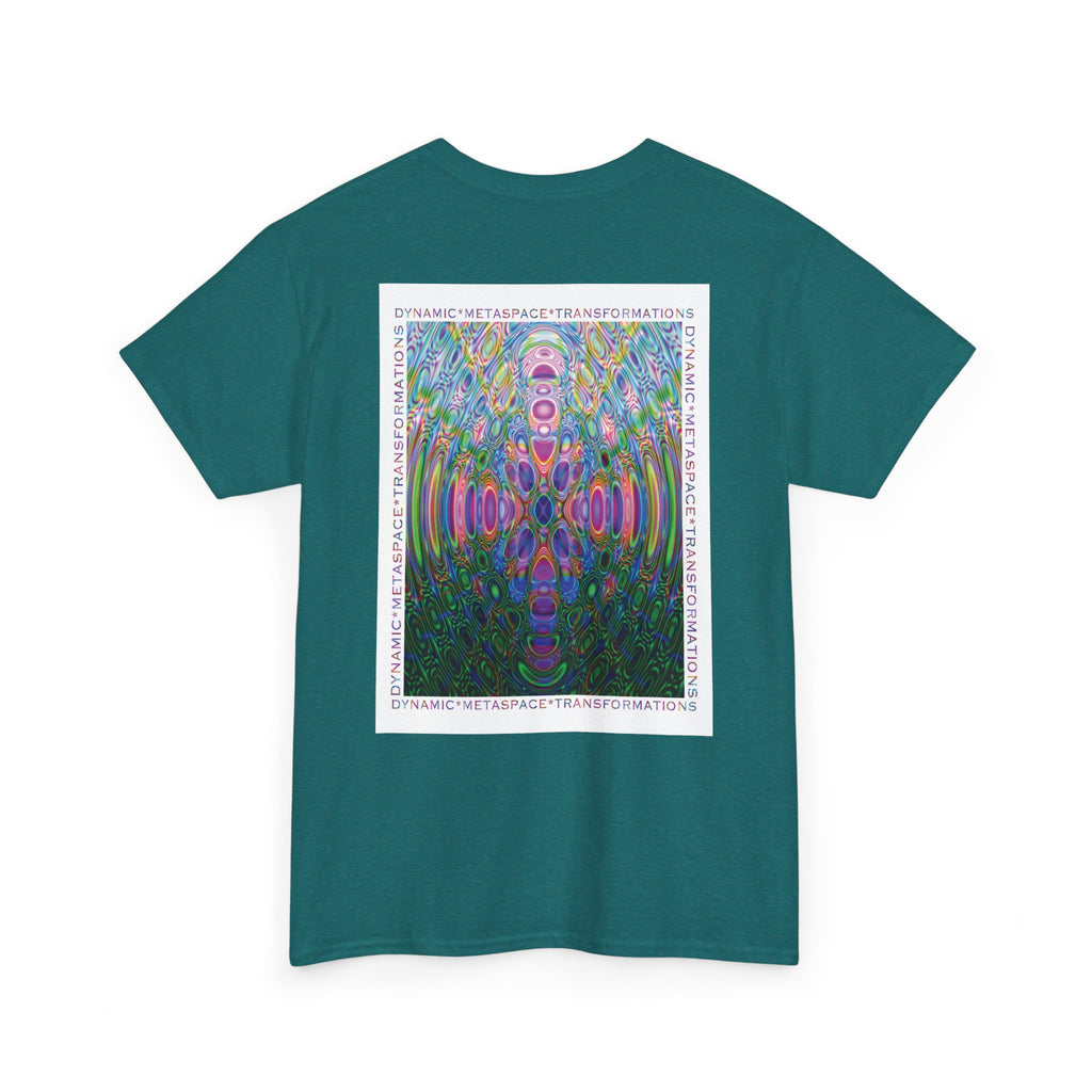 Unisex Heavy Cotton Tee (Back) - DMT Seer No.2