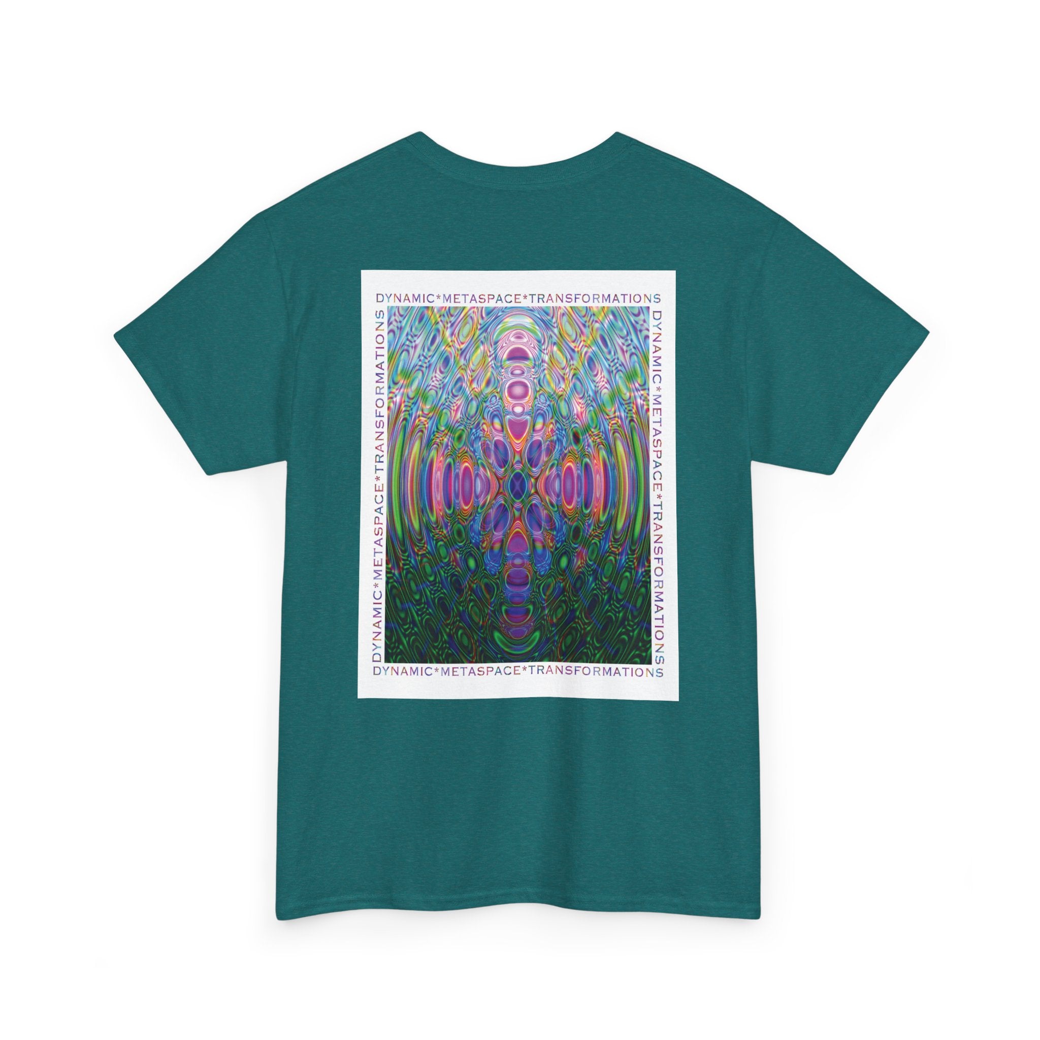 Unisex Heavy Cotton Tee (Back) - DMT Seer No.2