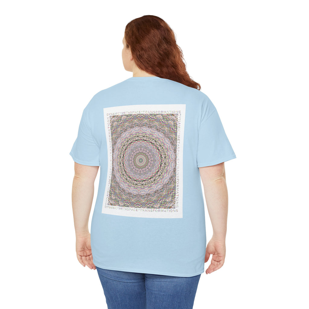 Unisex Heavy Cotton Tee (Back) - DMT Seer No.10