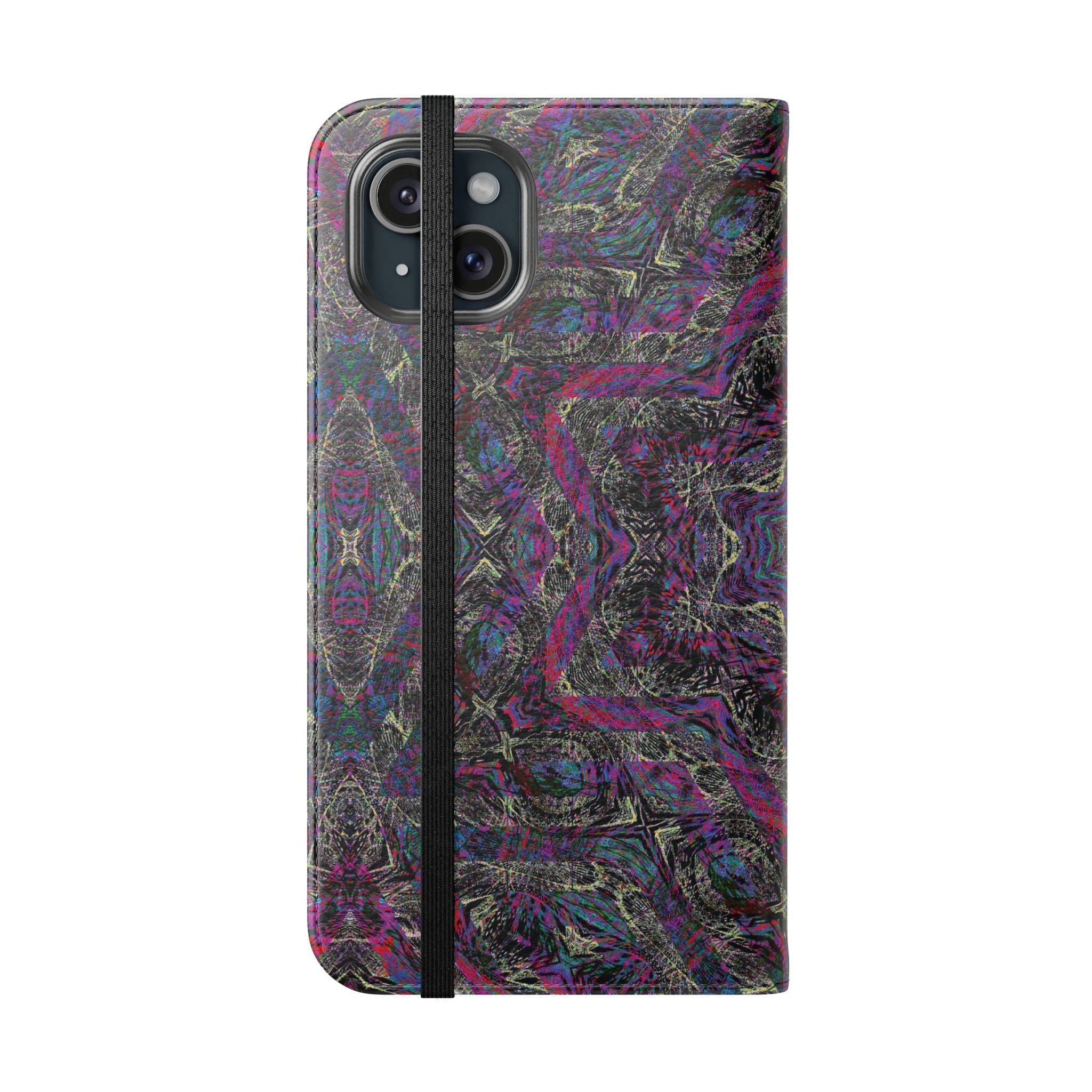 iPhone 15 Flip Case - P5 Kaleidoscopic No.33
