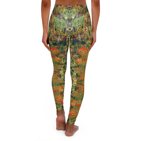 Spandex Leggings - Love Light Fractals No.4c