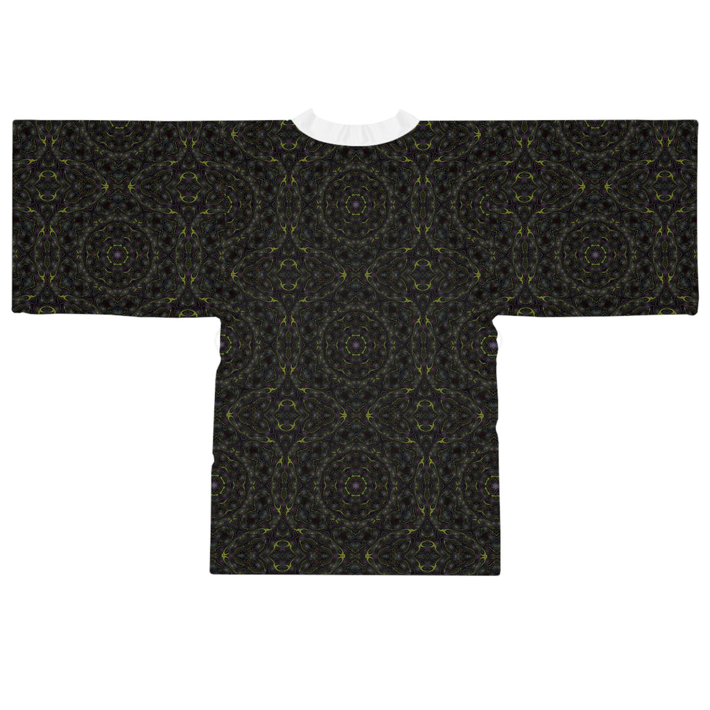 Long Sleeve Kimono Robe - P5 Kaleidoscopic No.17