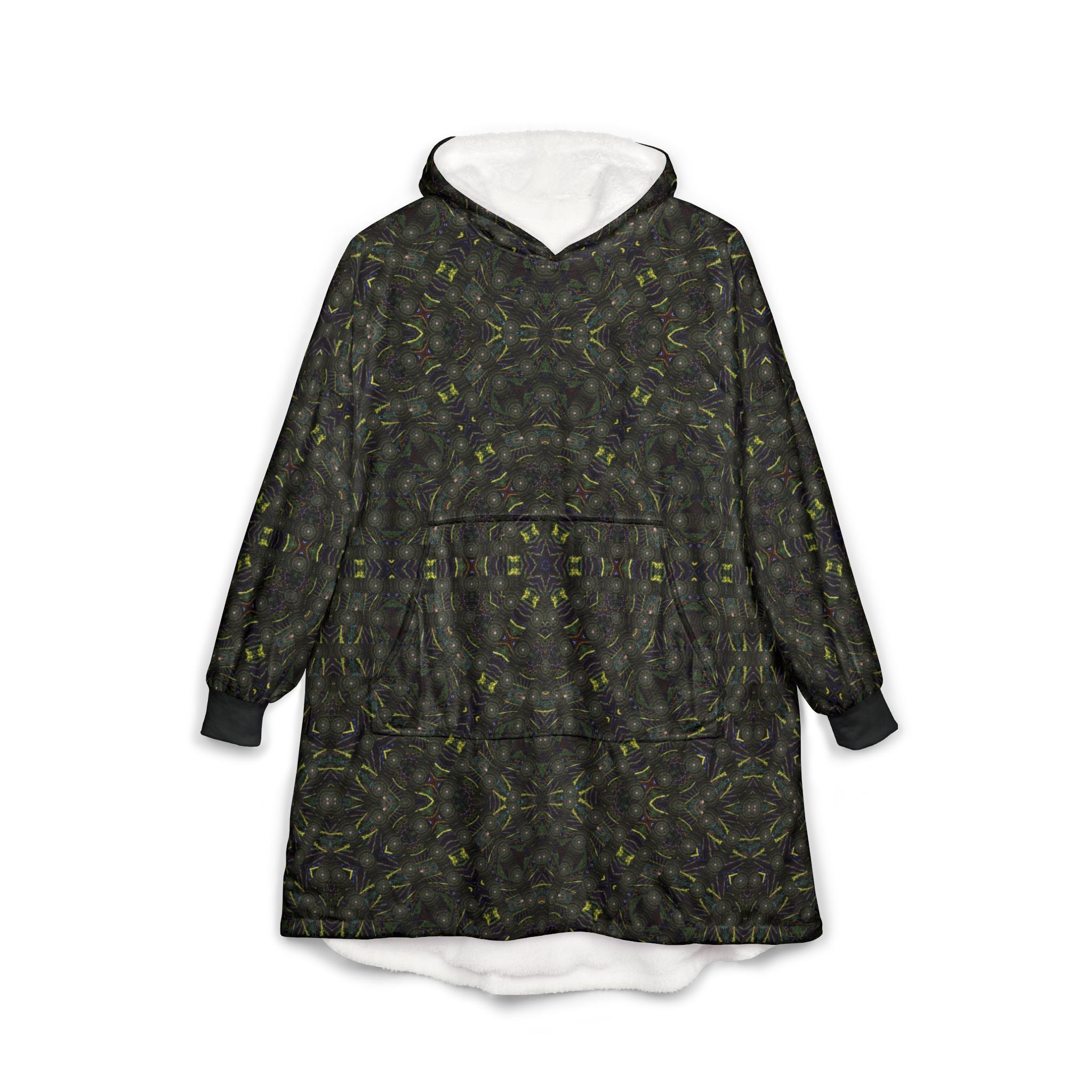 Unisex Hooded Blanket - P5 Kaleidoscopic No. 3