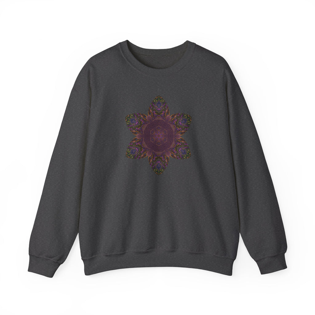 Unisex Heavy Blend™ Crewneck Sweatshirt - Love Light Mandalas No.3