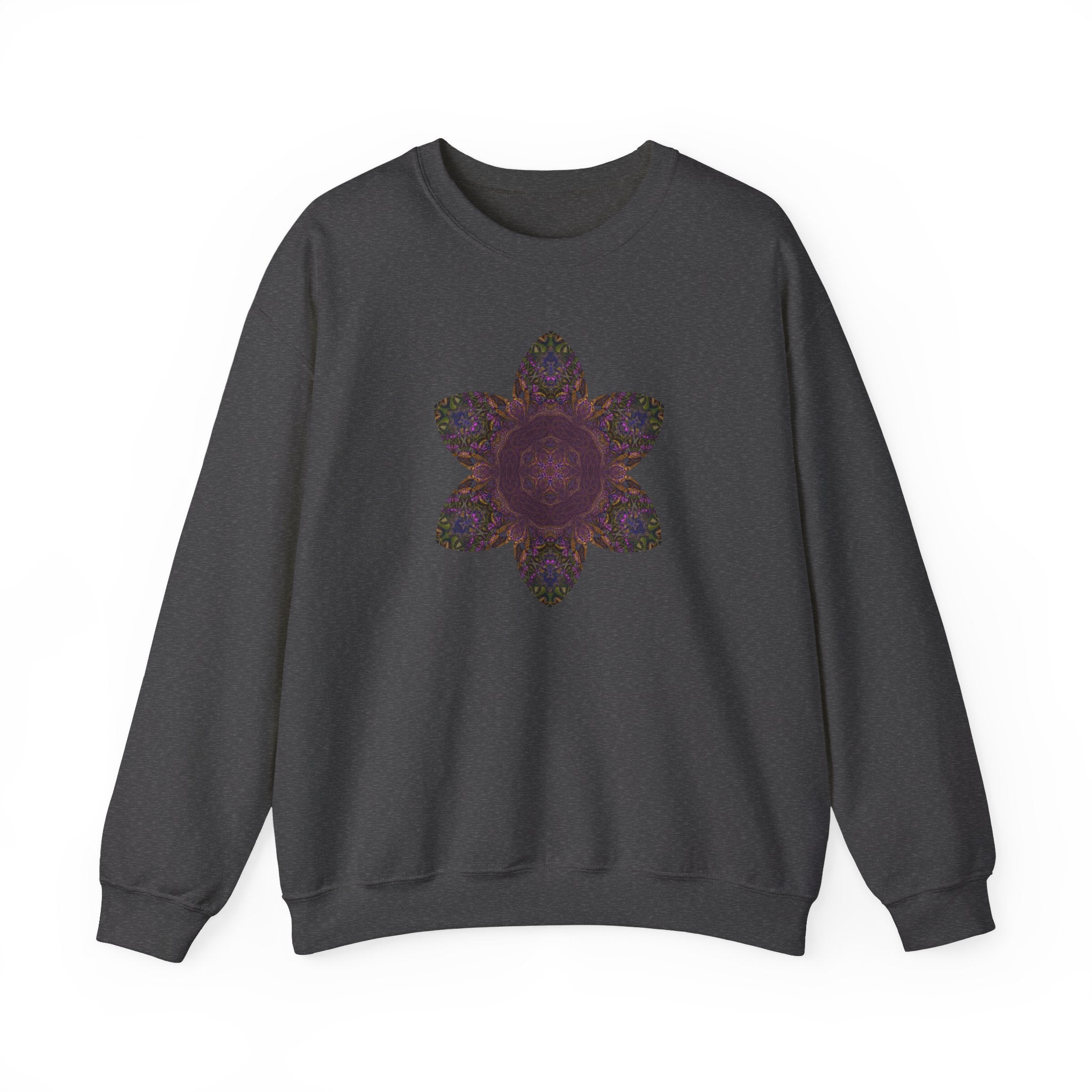 Unisex Heavy Blend™ Crewneck Sweatshirt - Love Light Mandalas No.3