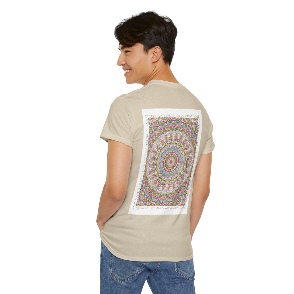 Unisex Heavy Cotton Tee (Back) - DMT Seer No.9