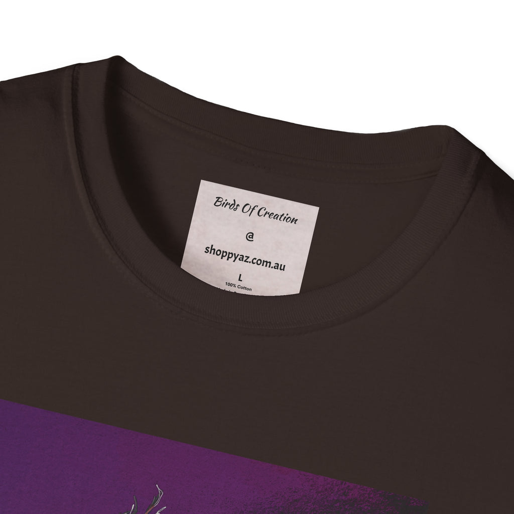 Unisex Softstyle T-Shirt - Birds Of Creation No.1
