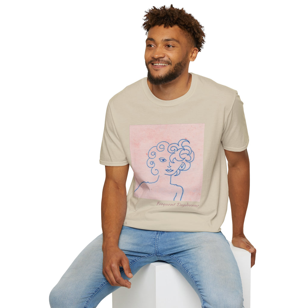 Unisex Softstyle T-Shirt - Frequent Daydreams Sketch No.47