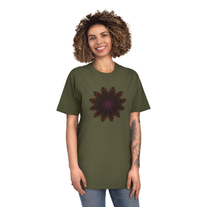 Unisex Faded Shirt - Love Light Mandalas No.12