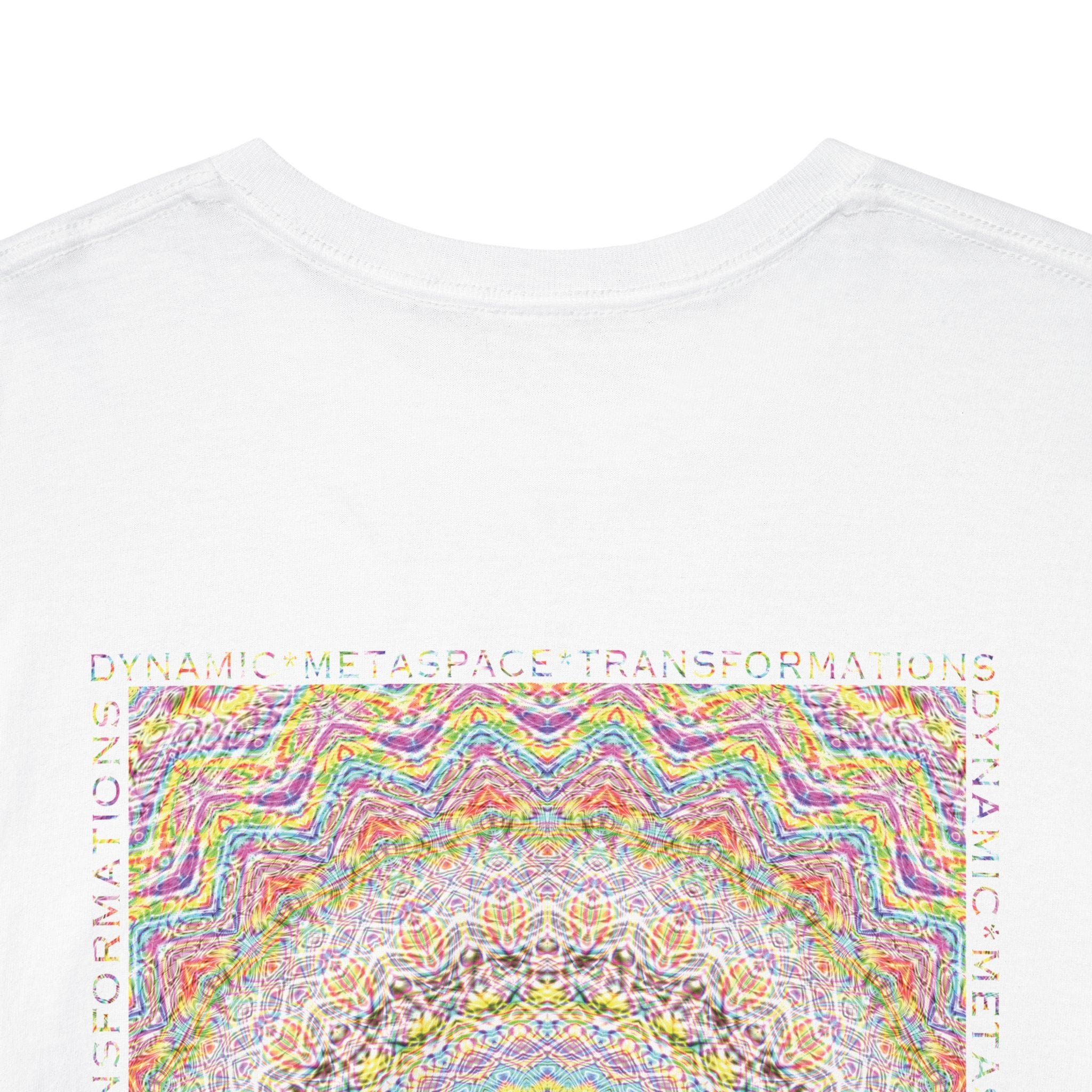 Unisex Heavy Cotton Tee (Back) - DMT Seer No.11