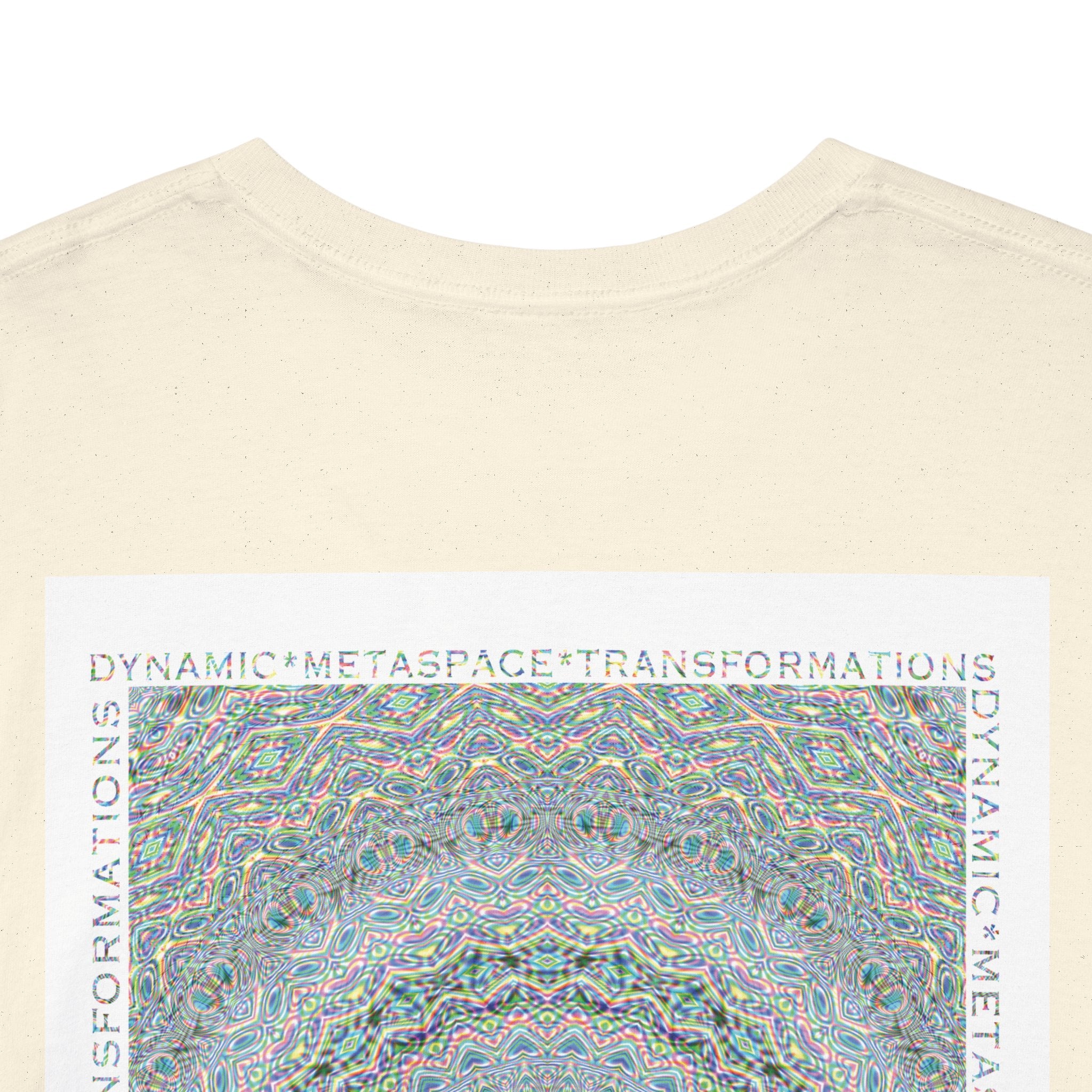 Unisex Heavy Cotton Tee (Back) - DMT Seer No.4