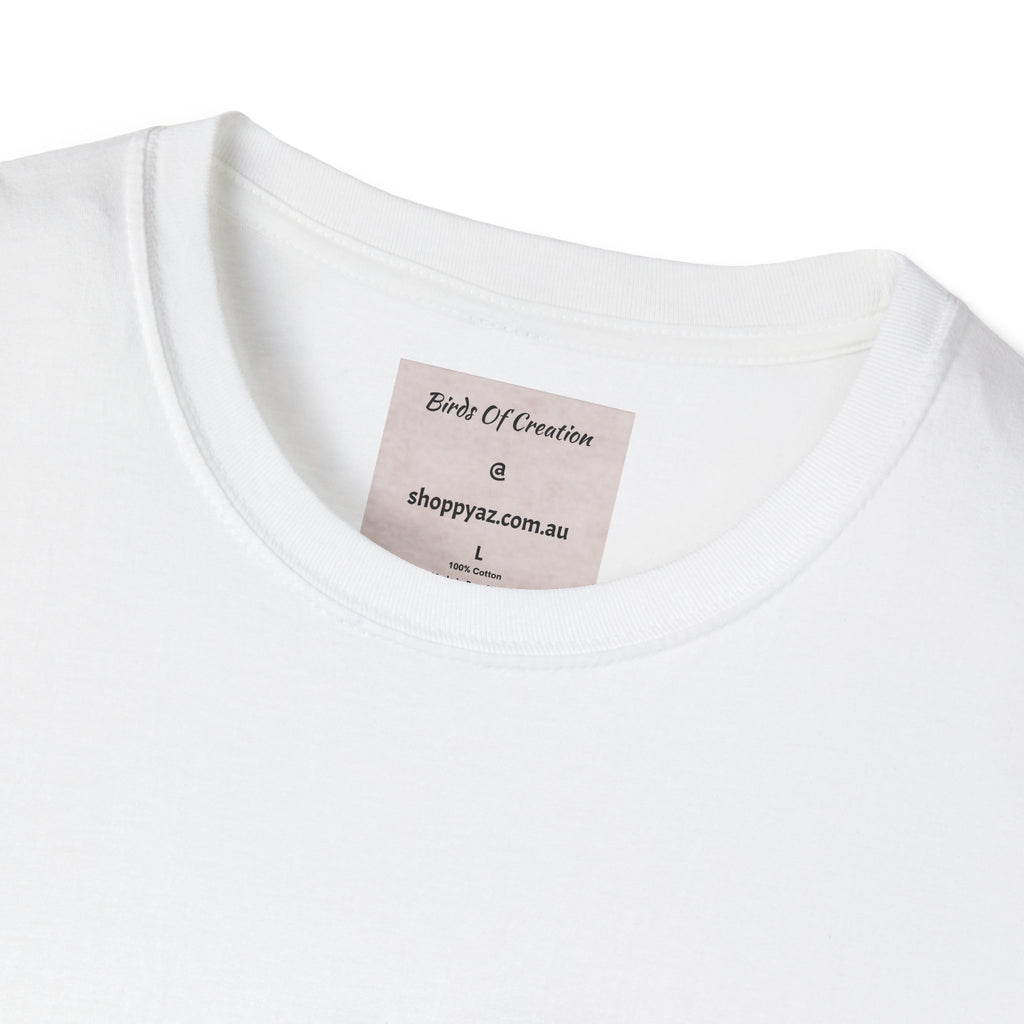 Unisex Softstyle T-Shirt - Birds Of Creation No.2