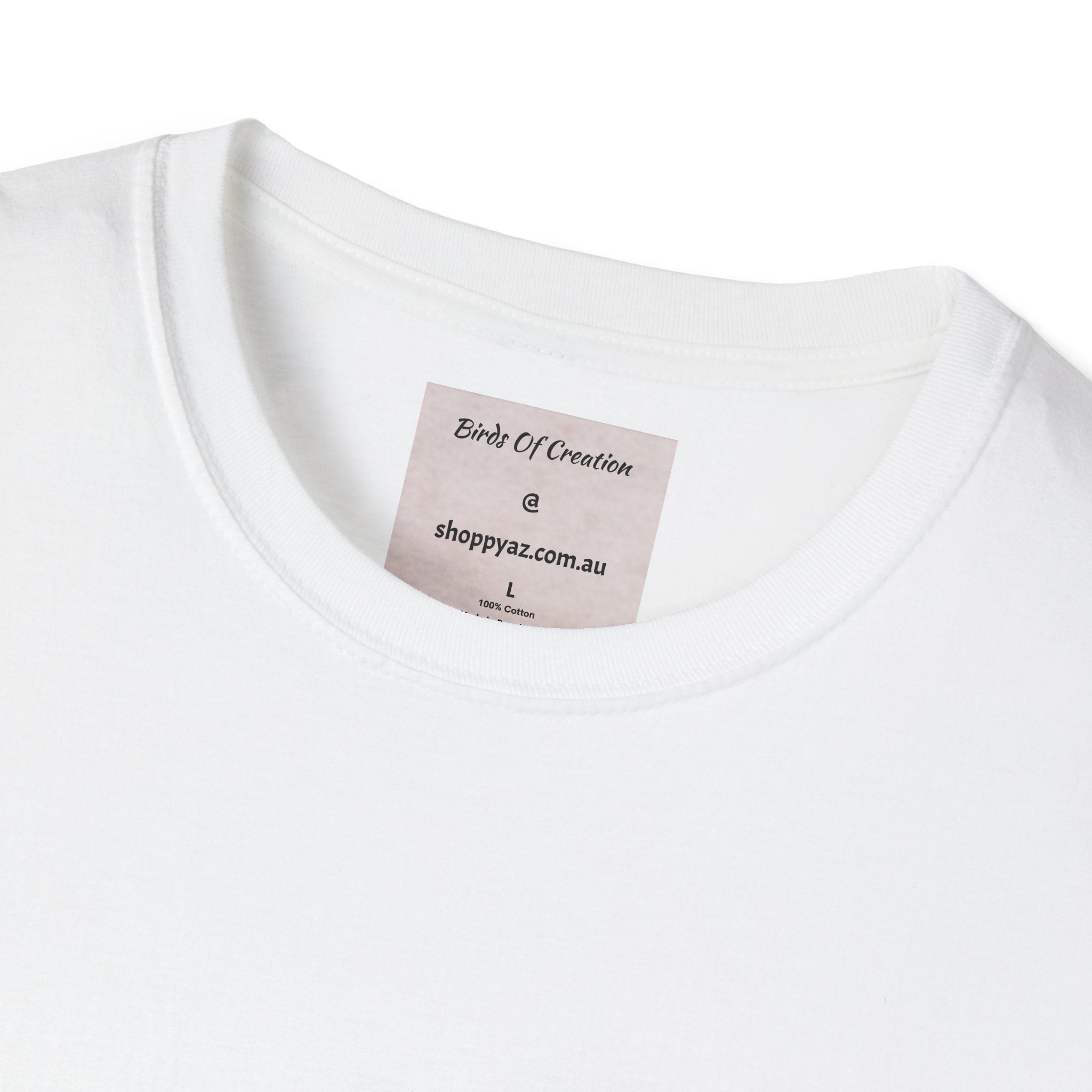 Unisex Softstyle T-Shirt - Birds Of Creation No.2