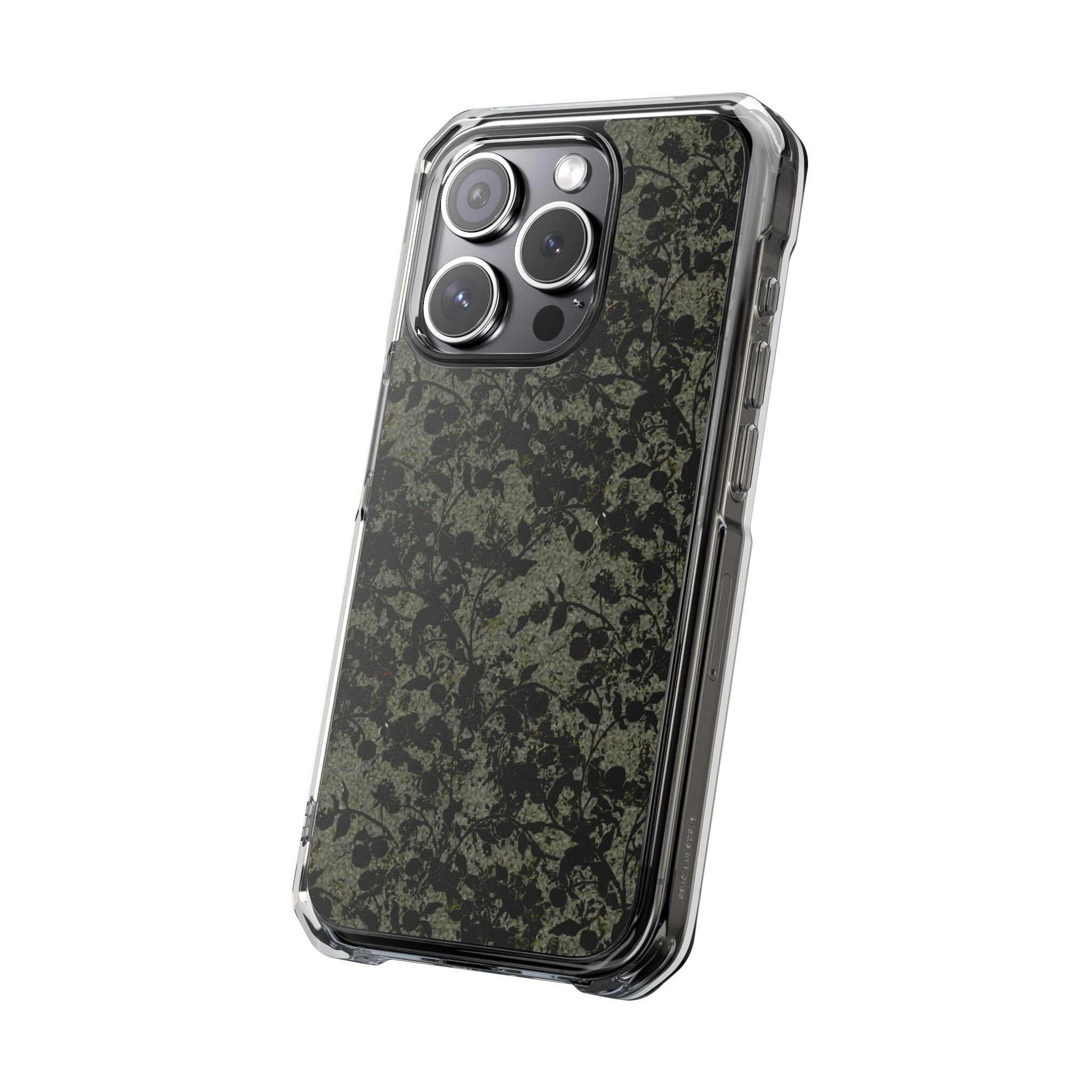 iPhone 15 Magnetic Clear Impact Case - Hidden Weave Series V3 No.25