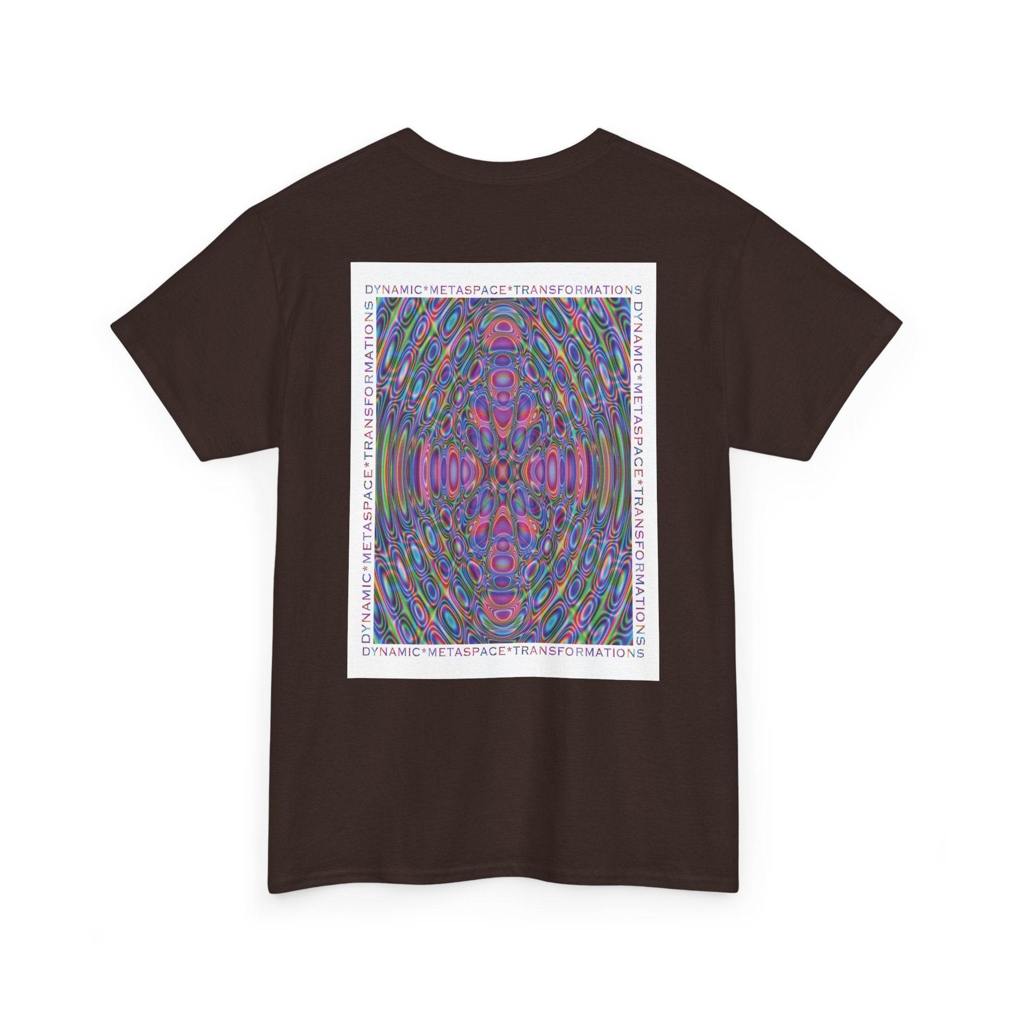 Unisex Heavy Cotton Tee (Back) - DMT Seer No.1