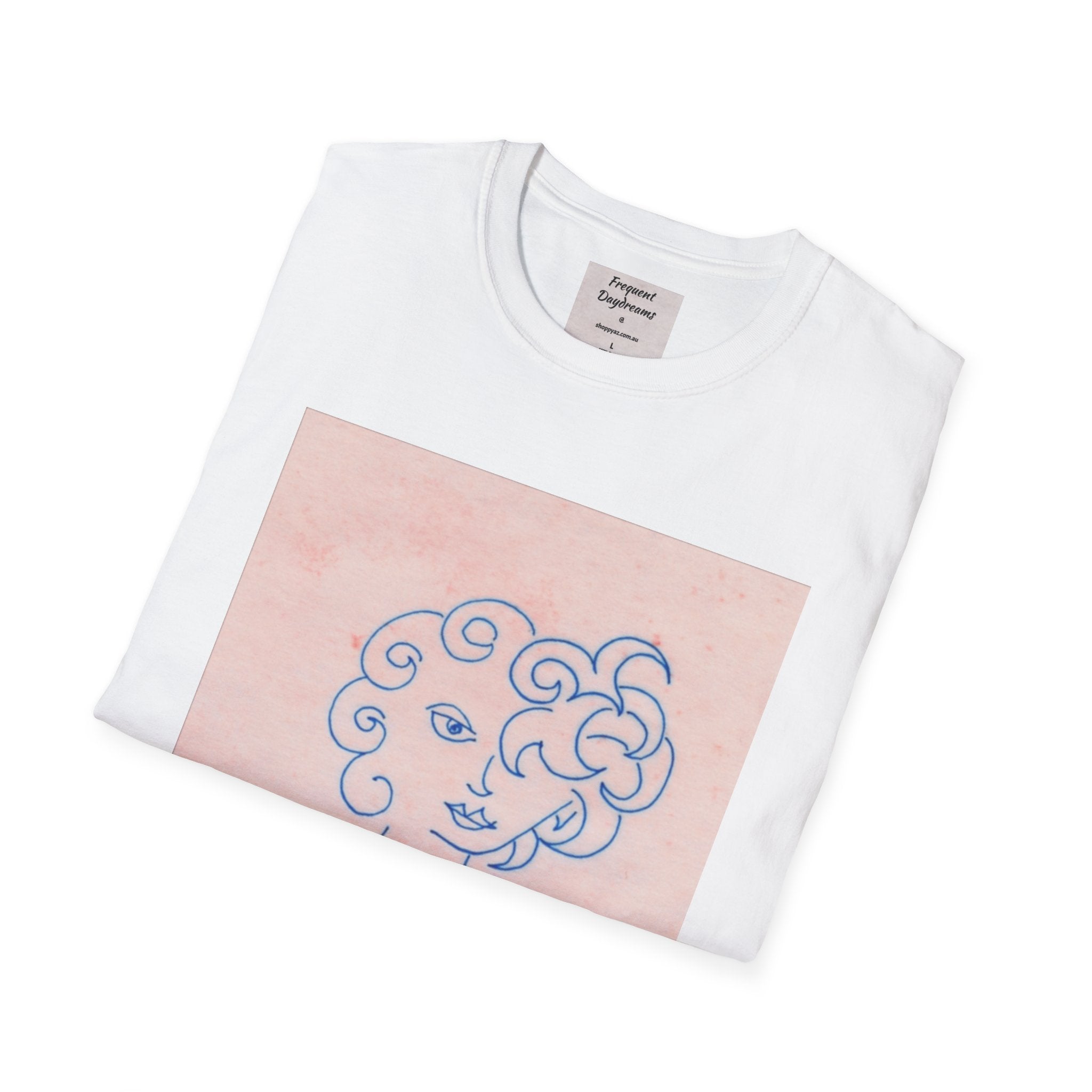 Unisex Softstyle T-Shirt - Frequent Daydreams Sketch No.47