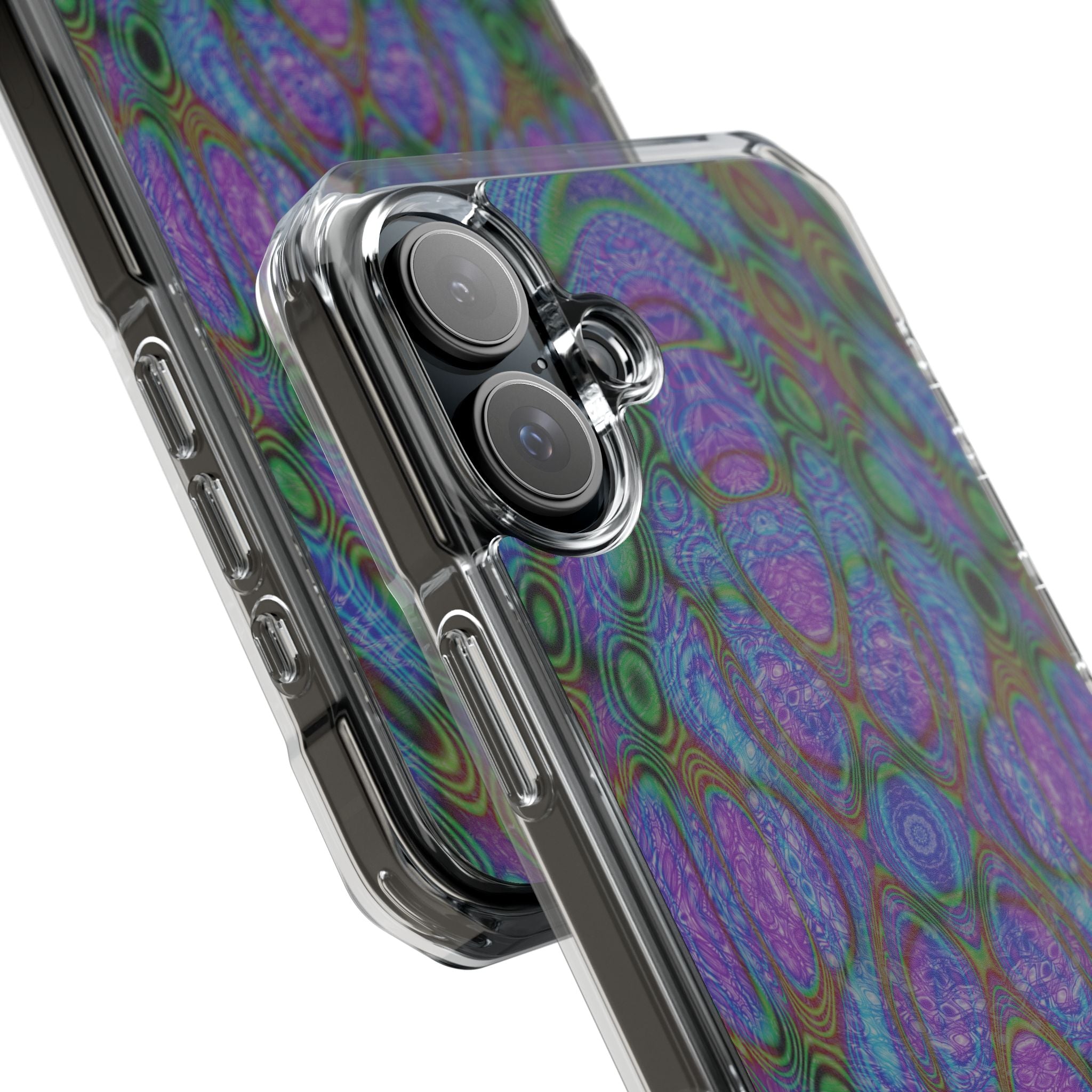 iPhone 16 Magnetic Clear Impact Case - DMT Seer No.17