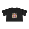 Women's Cropped Tee - Love Light Mandalas No.14