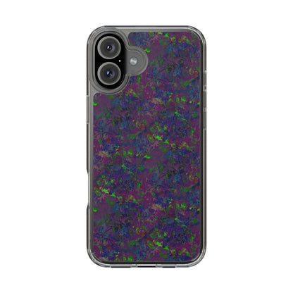 iPhone 16 Clear Case – Hidden Weave Series V3 No.23