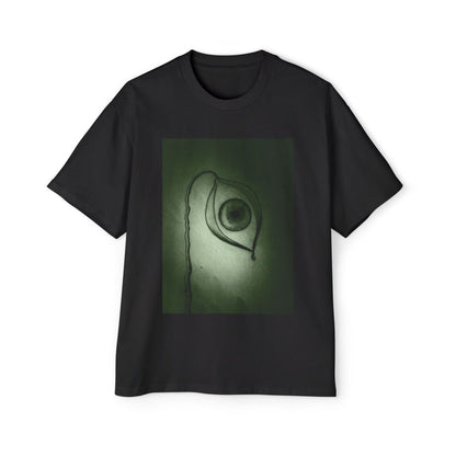 Men's Heavy Oversized Tee - Eye Plants No.2