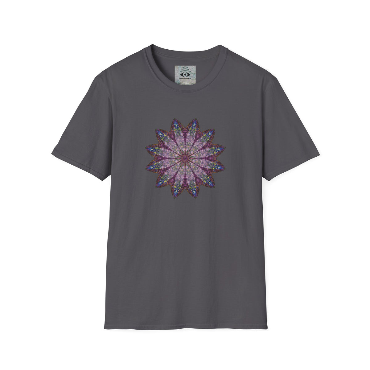 Unisex Softstyle T-Shirt - Love Light Mandalas No.17