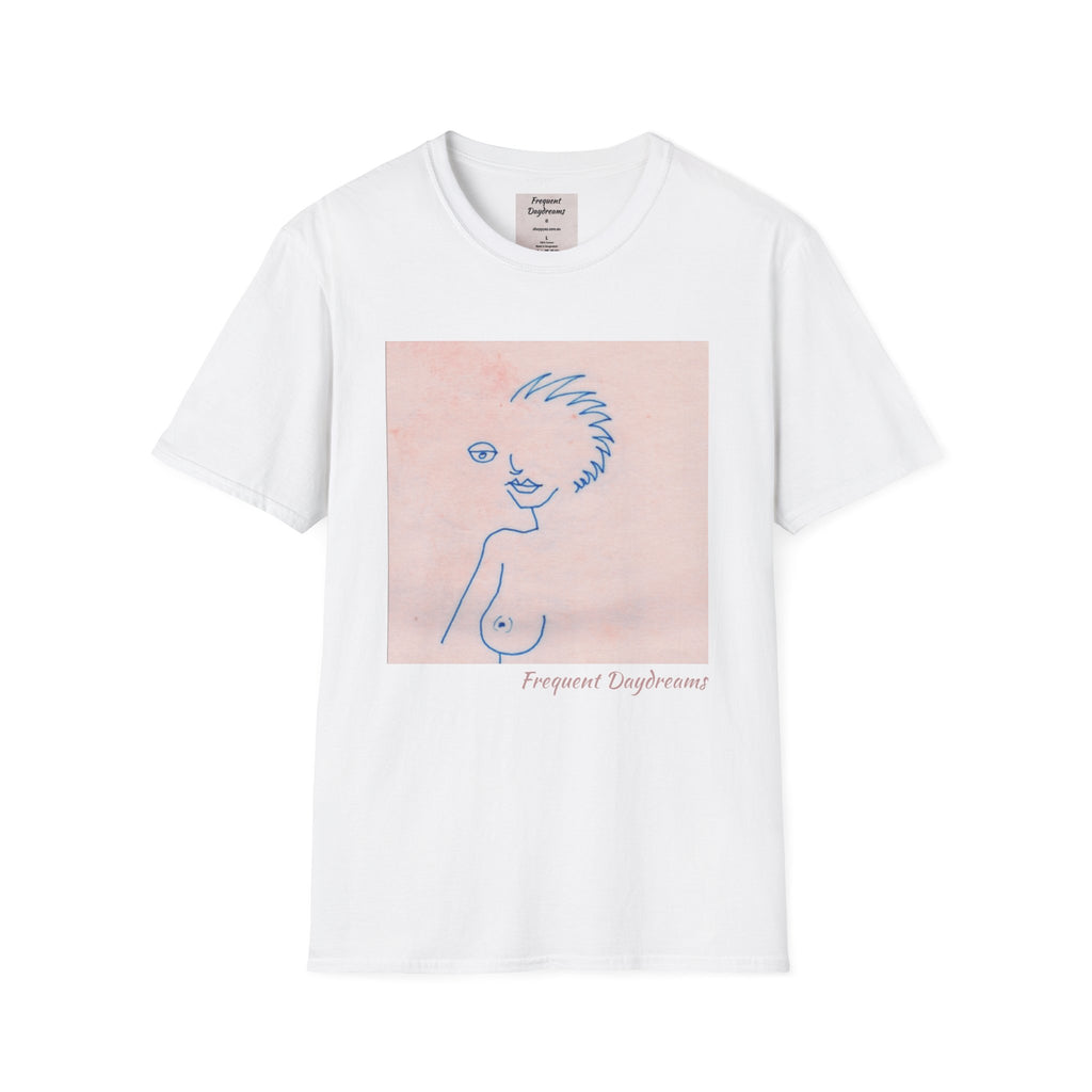 Unisex Softstyle T-Shirt - Frequent Daydreams Sketch No.46