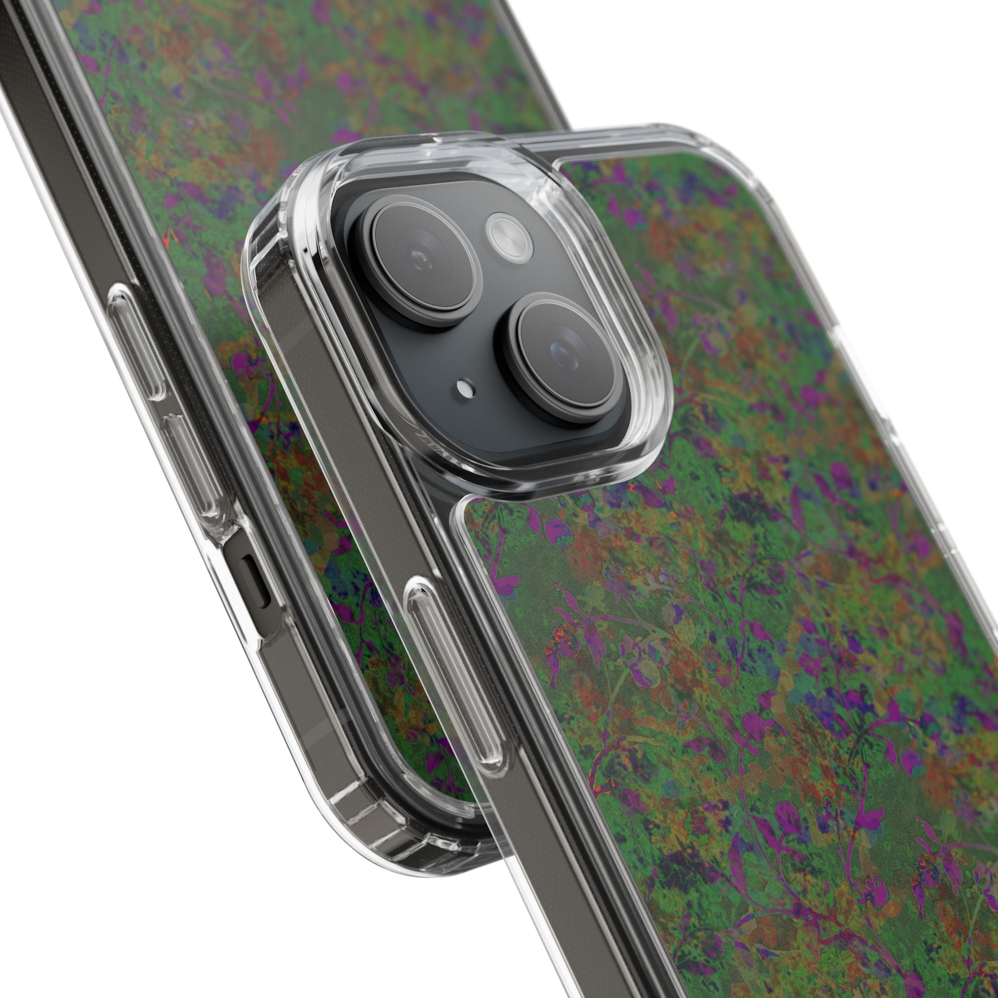 iPhone 15 Clear Case – Hidden Weave Series V3 No.24