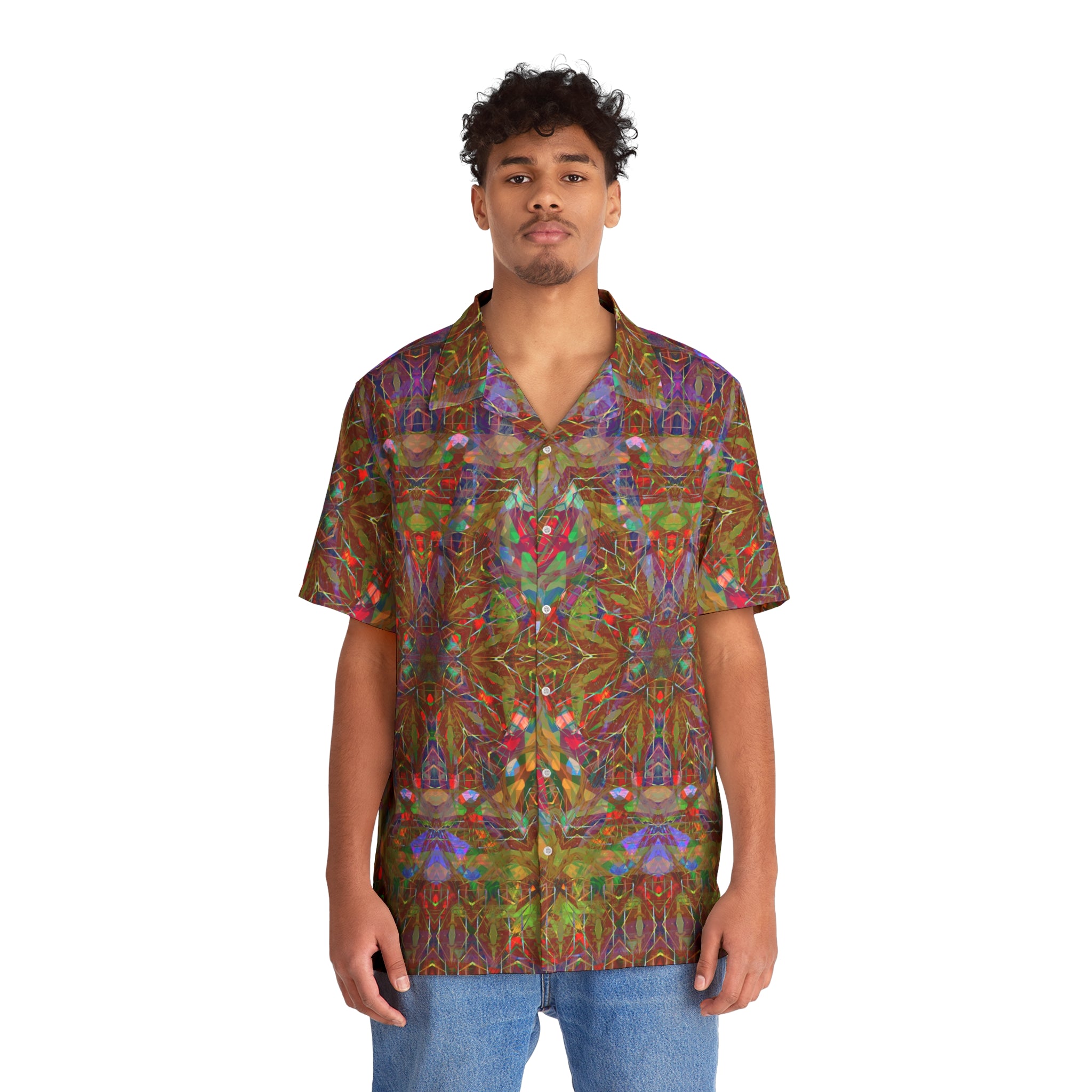 Hawaiian Shirt - Mandala Series No.15