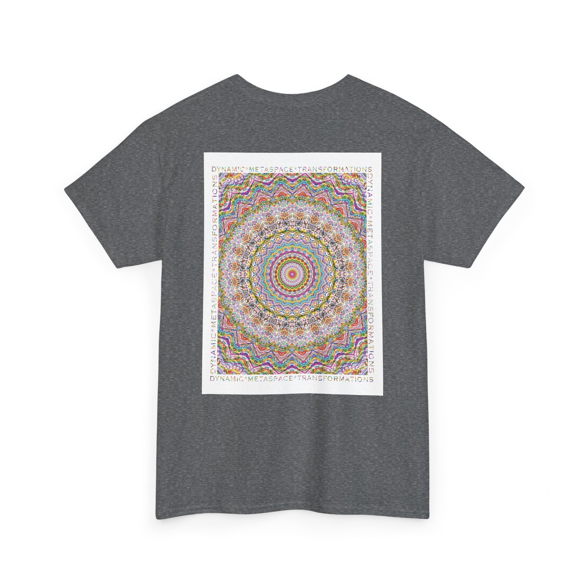 Unisex Heavy Cotton Tee (Back) - DMT Seer No.9