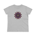 Women's Midweight Cotton Tee - Love Light Mandalas No.11