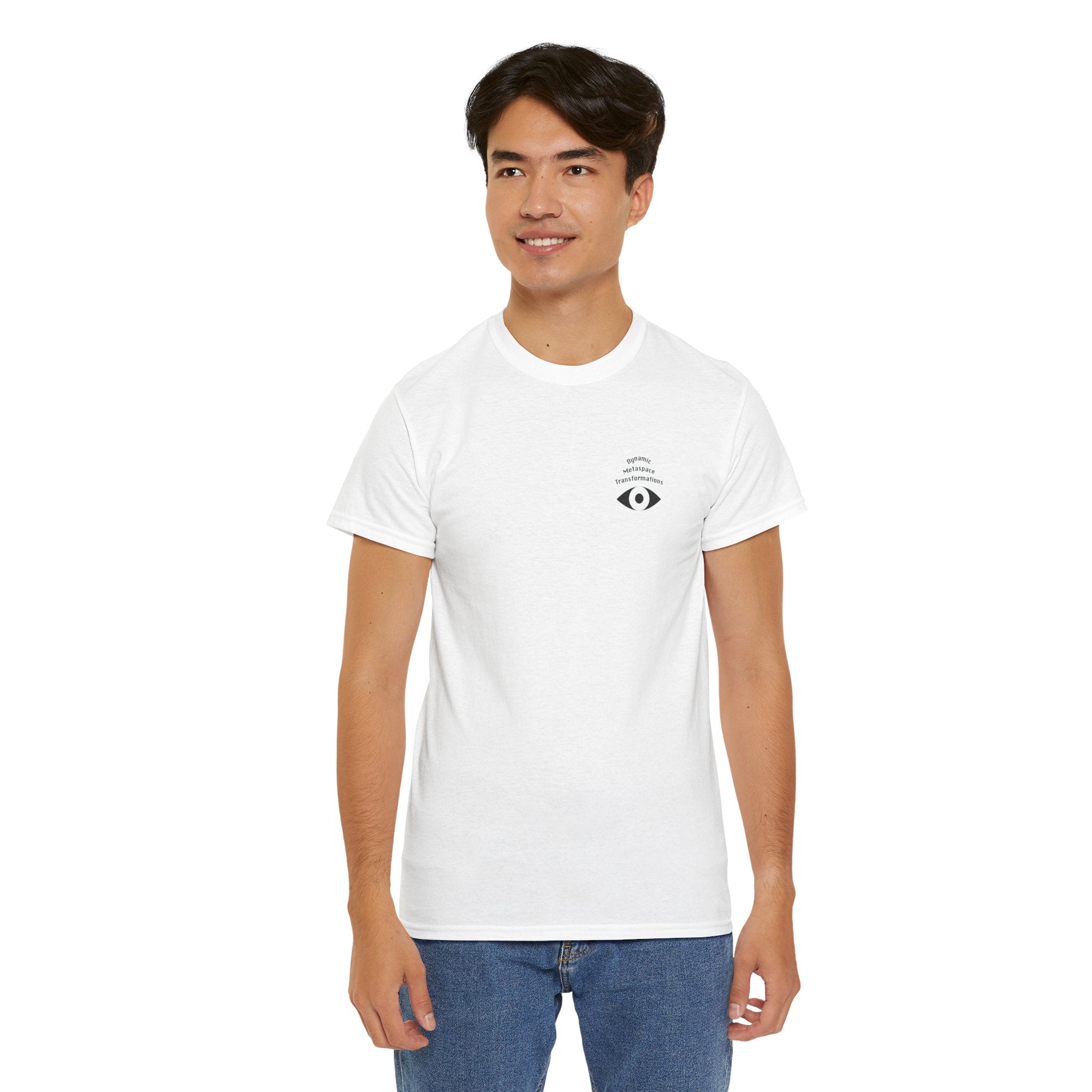 Unisex Heavy Cotton Tee (Back) - DMT Seer No.6