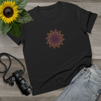 Women’s Maple Tee - Love Light Mandalas No.1