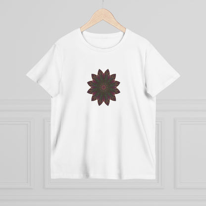 Women’s Maple Tee - Love Light Mandalas No.7