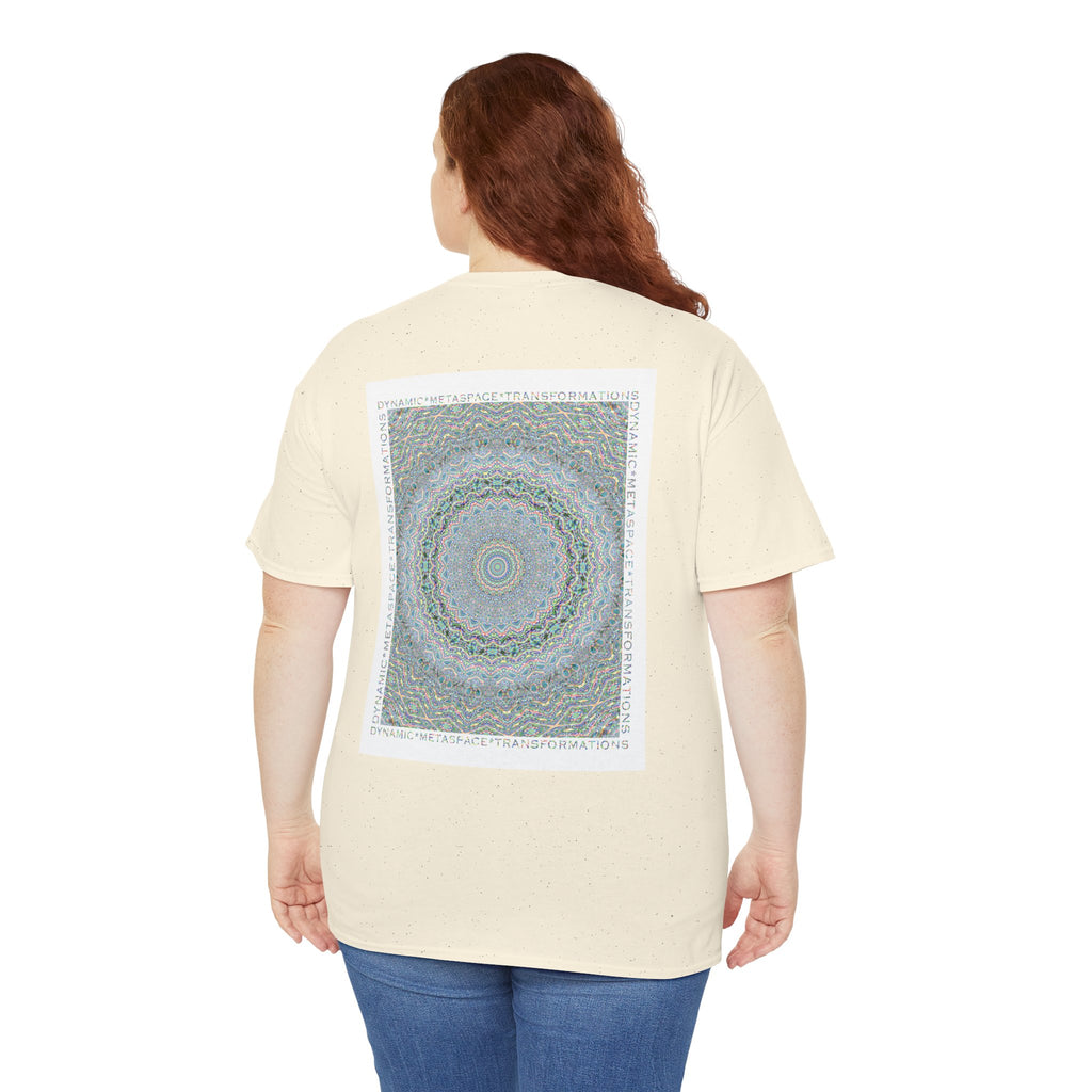 Unisex Heavy Cotton Tee (Back) - DMT Seer No.4