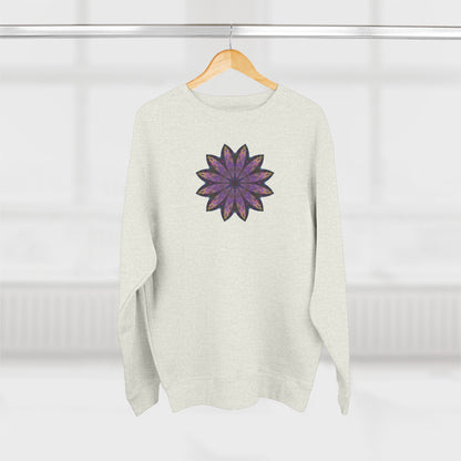 Unisex Crewneck Sweatshirt - Love Light Mandalas No.24