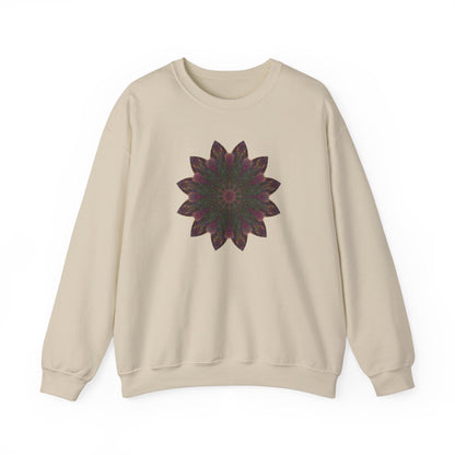Unisex Heavy Blend™ Crewneck Sweatshirt - Love Light Mandalas No.7