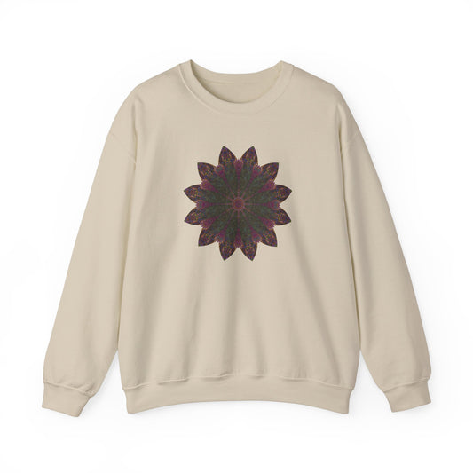 Unisex Heavy Blend™ Crewneck Sweatshirt - Love Light Mandalas No.7