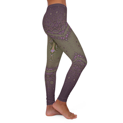 Spandex Leggings - Love Light Fractals No.11b