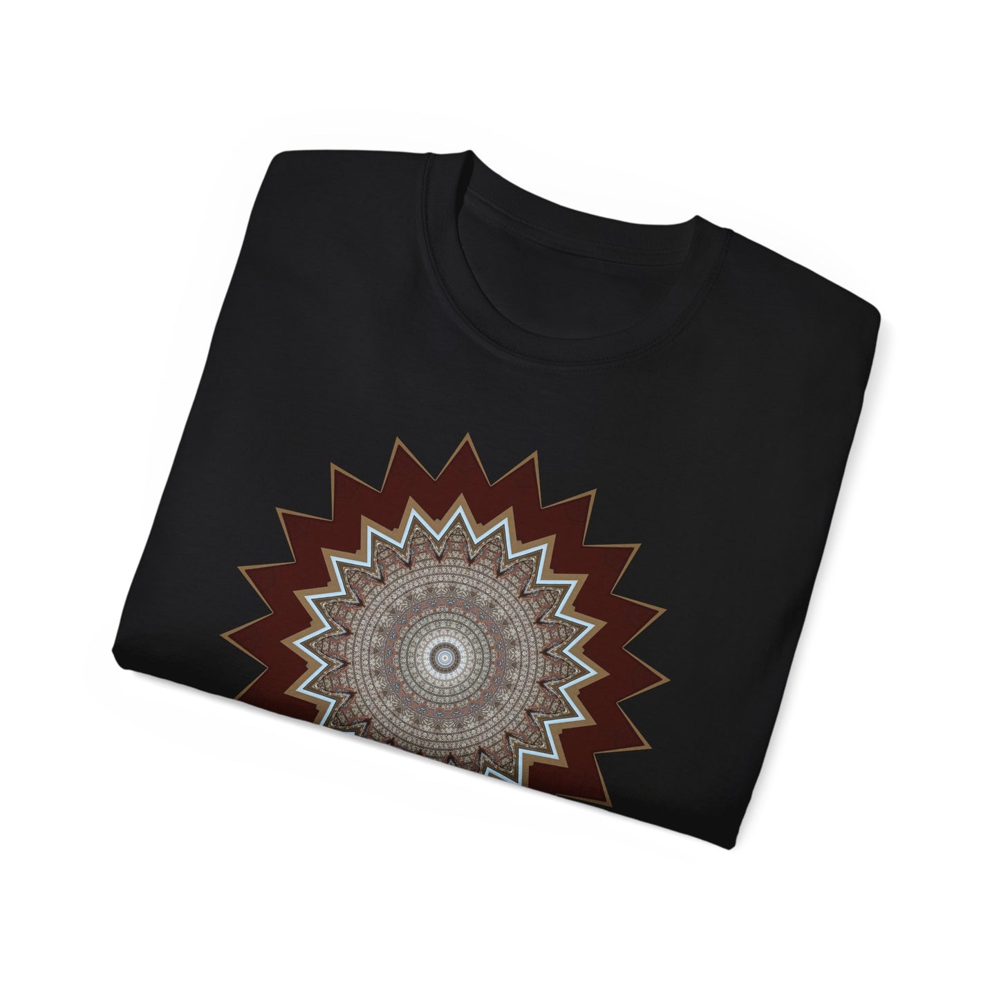 Unisex Ultra Cotton Tee - Mycelium Mandalas No.1