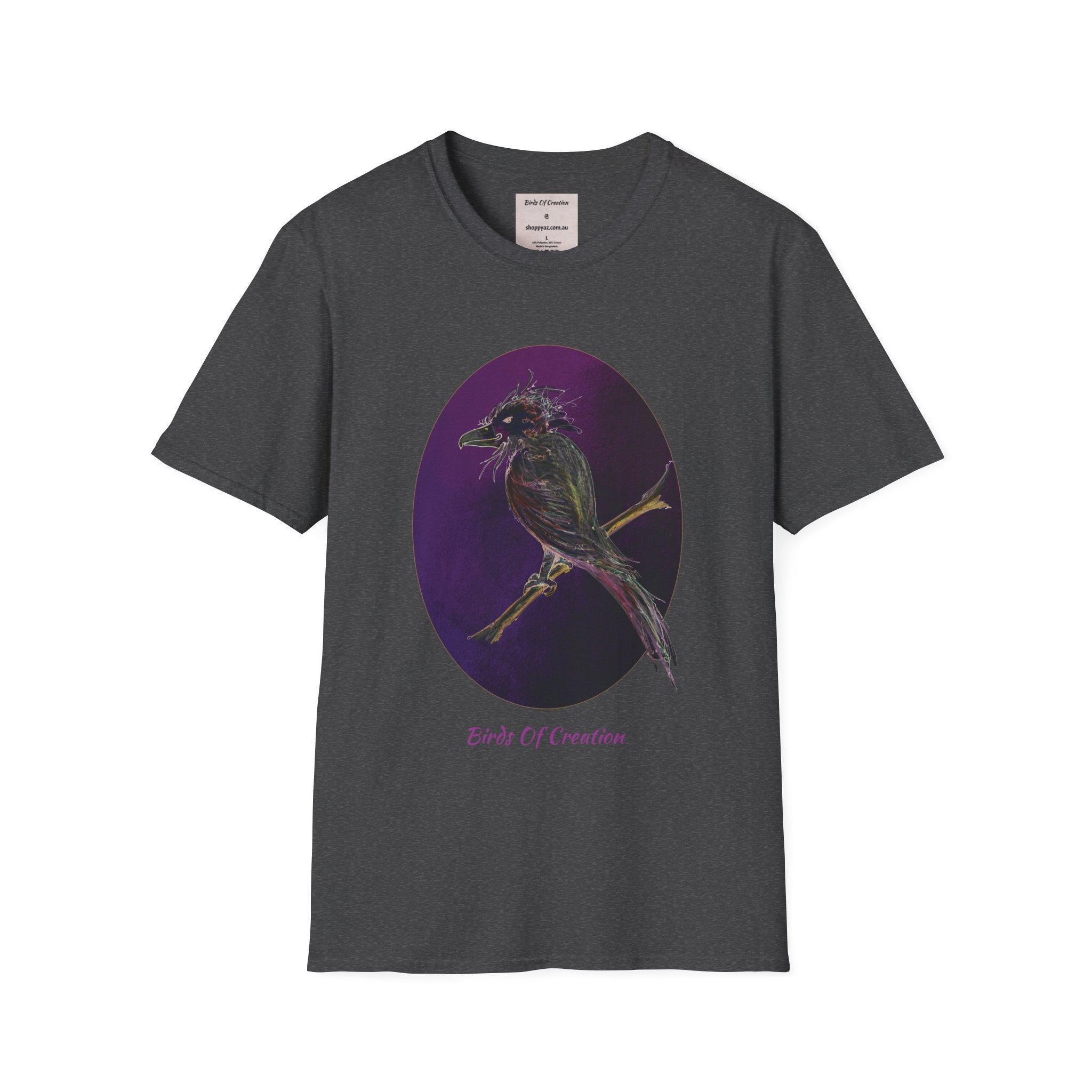 Unisex Softstyle T-Shirt - Birds Of Creation No.1a